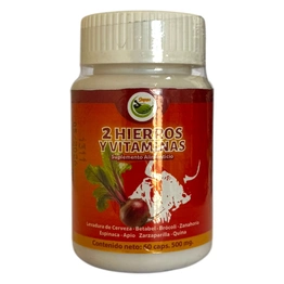2 hierros y vitaminas 60 caps., Foto 1 Nutriseller