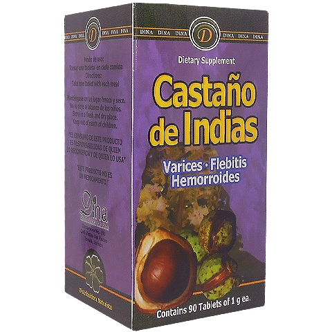 Castaño de indias 90 tabletas, Foto 1 Nutriseller