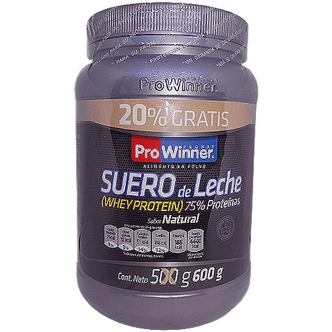 Suero de leche sabor natural 500 gr, Foto 1 Nutriseller