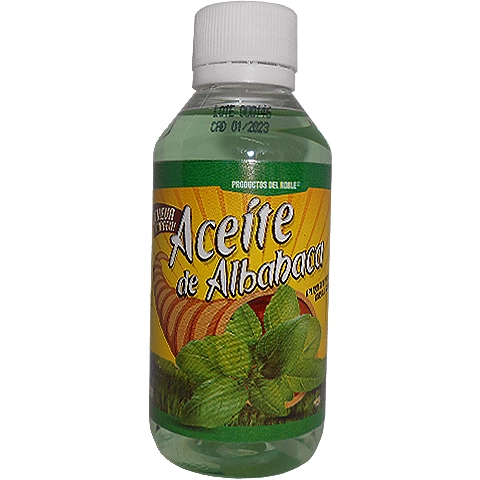 Aceite de albahaca 120ml, Foto 1 Nutriseller