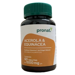 Acerola y Equinacea con Vitamina C 90 capsulas, Foto 1 Nutriseller