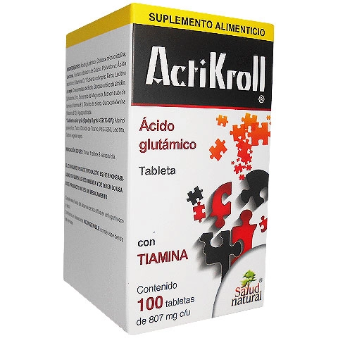 Actikroll 100 tabletas, Foto 1 Nutriseller