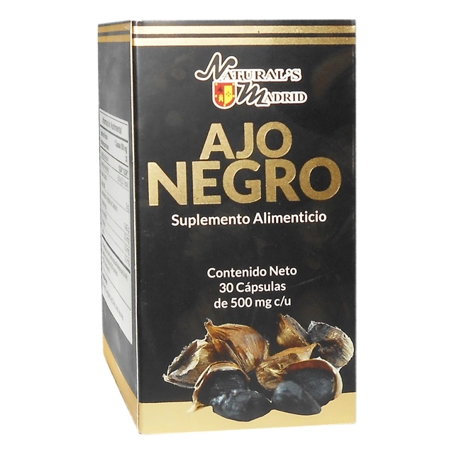 Ajo negro 30 cápsulas 500mg, Foto 1 Nutriseller