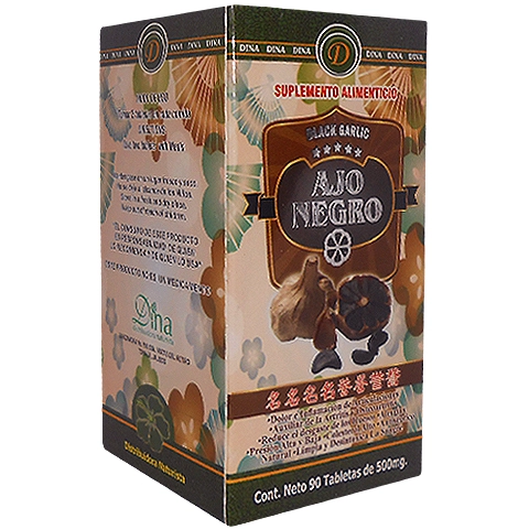 Ajo negro 90 tabletas Dina, Foto 1 Nutriseller