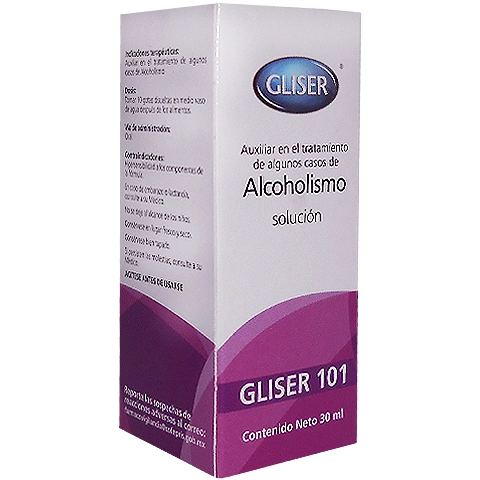 Alcoholismo gliser 101, Foto 1 Nutriseller