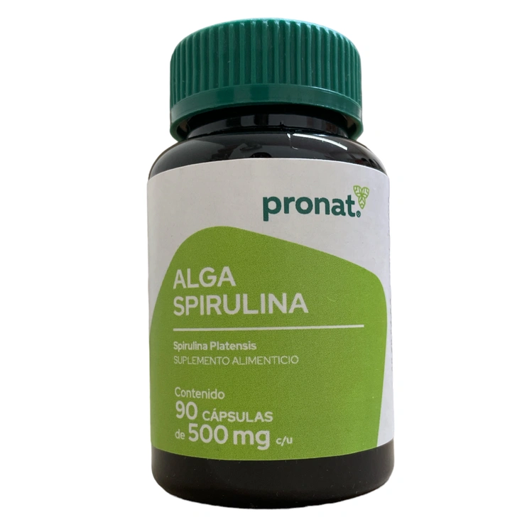 Alga spirulina 90 cápsulas Alga spirulina 90 cápsulas, Foto 1 Nutriseller