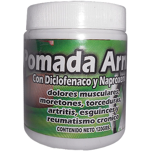 Árnica pomada con diclofenaco y naproxeno 120g, Foto 1 Nutriseller