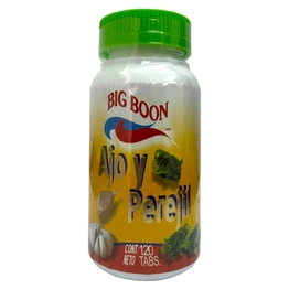 Big boon ajo y perejil 120 tabletas, Foto 1 Nutriseller
