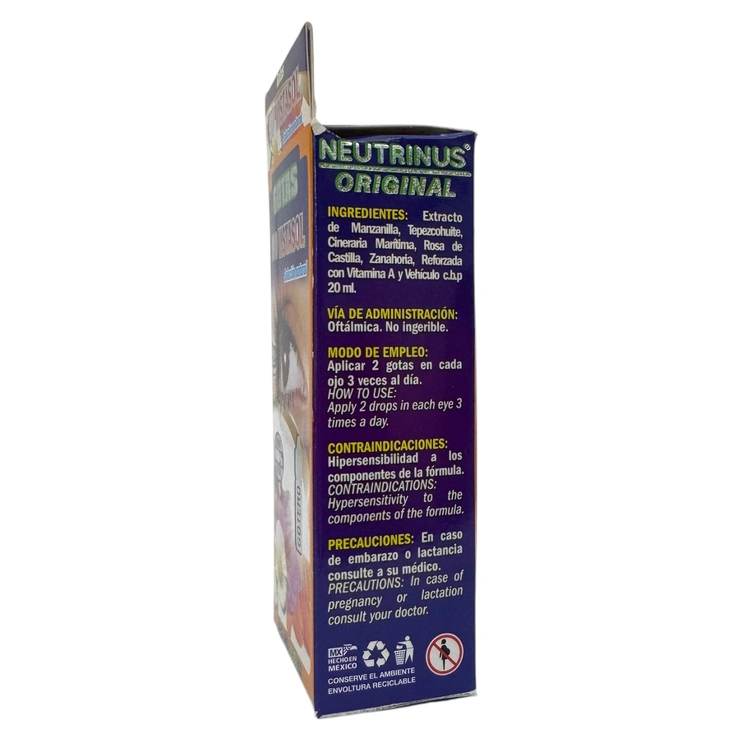 Bio Vistasol gotas 20 ml. TNL-021, Foto 3 Nutriseller