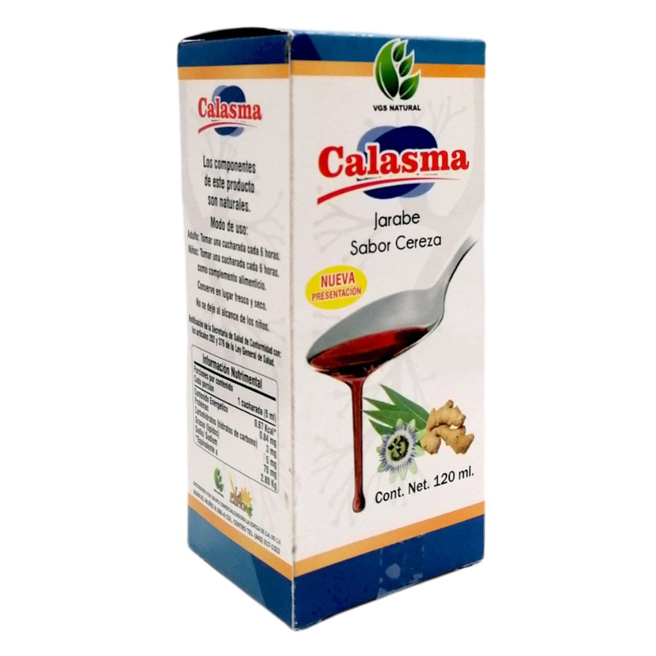 Calasma jarabe 120ml, Foto 1 Nutriseller