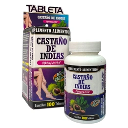Castaño de Indias 100 tabletas, Foto 1 Nutriseller
