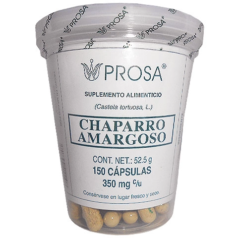 Chaparro amargoso 150 cápsulas, Foto 1 Nutriseller