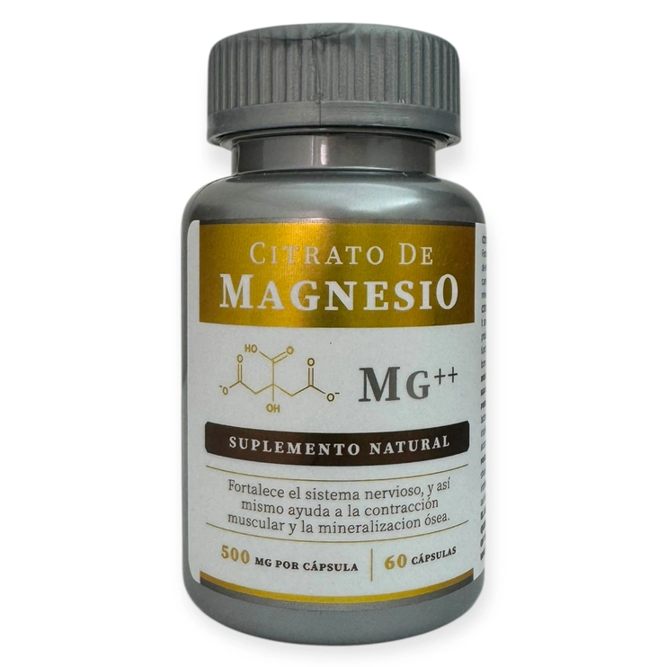 Citrato de magnesio 60 cápsulas 500mg, Foto 1 Nutriseller