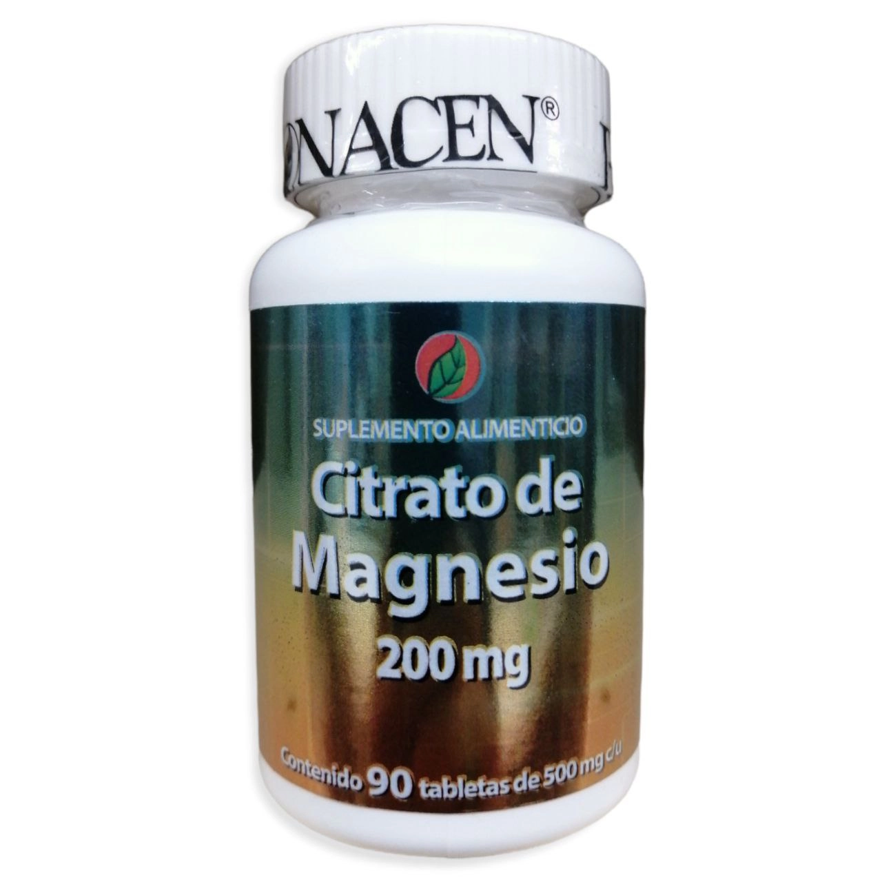Citrato de magnesio 90 tabletas 500mg Citrato de magnesio 90 tabletas 500mg, Foto 1 Nutriseller
