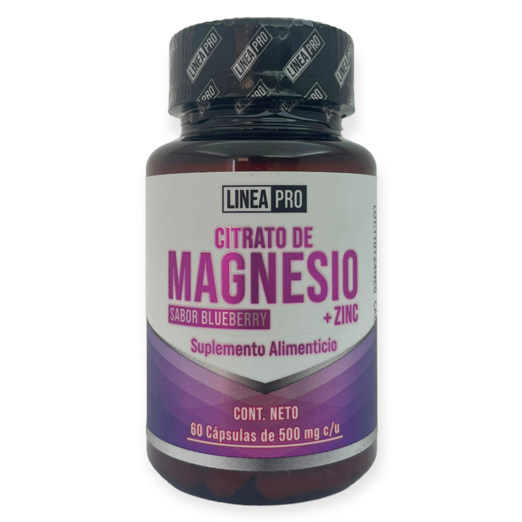Citrato de magnesio + zinc 60 cápsulas, Foto 1 Nutriseller