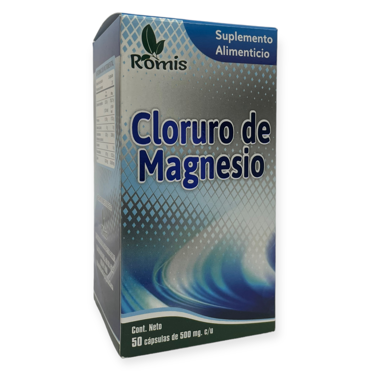 Cloruro de magnesio 50 cápsulas, Foto 1 Nutriseller