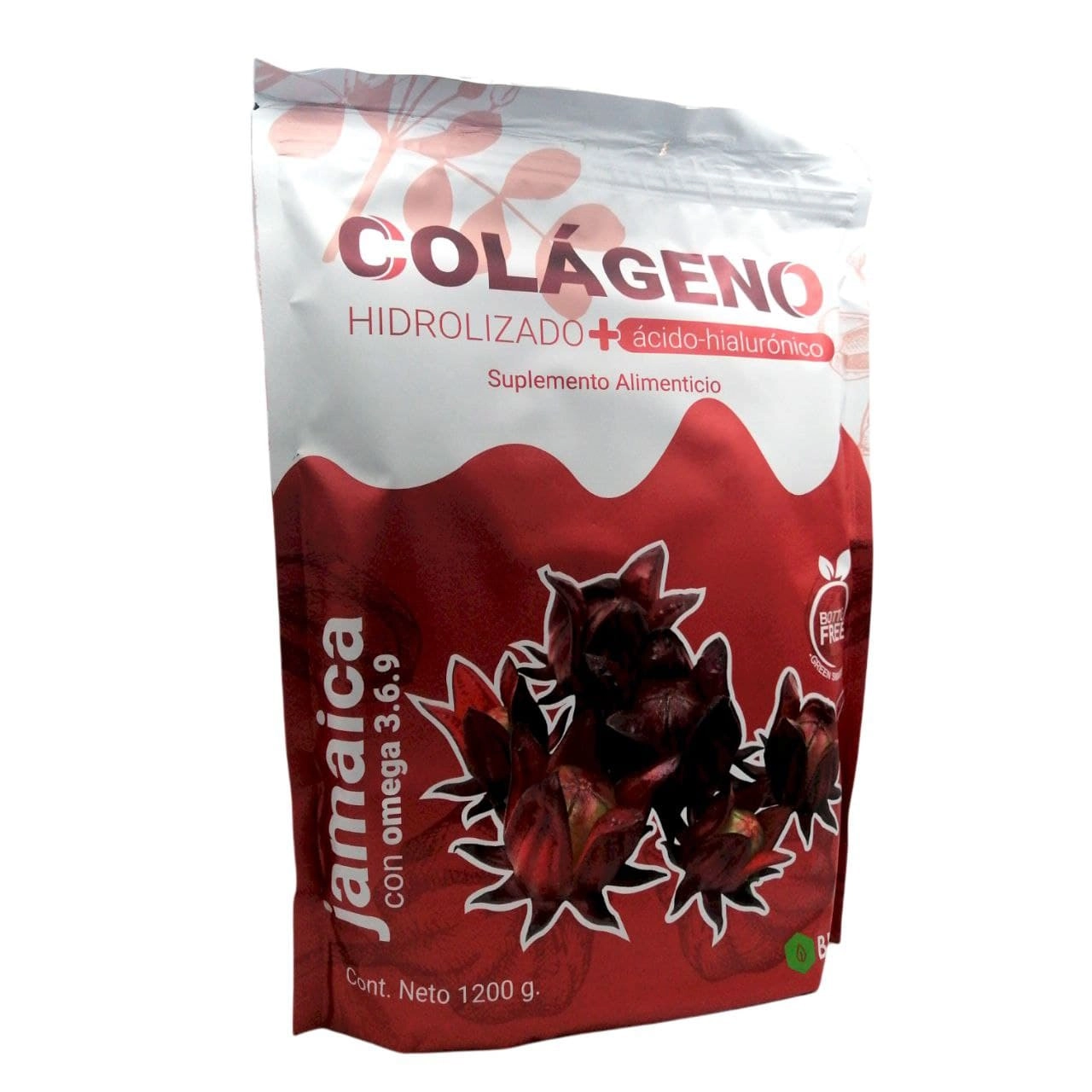 Colageno Hidrolizado con Ácido Hialurónico sabor Jamaica 1.2 kg, Foto 1 Nutriseller