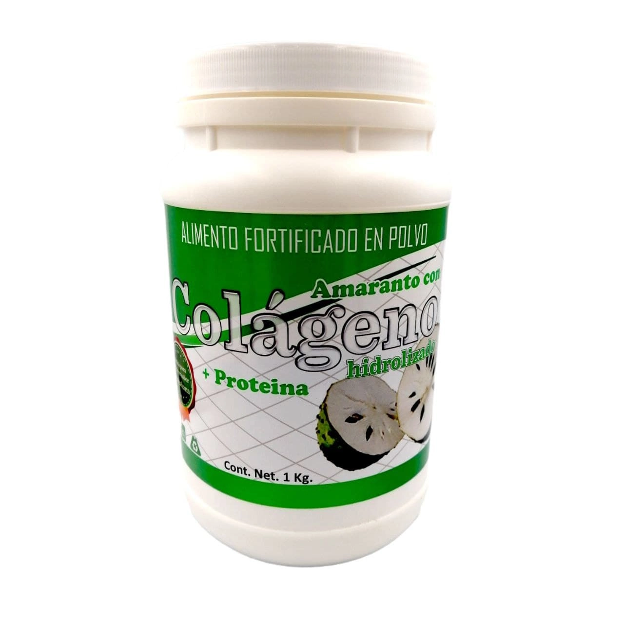 Colágeno hidrolizado con amaranto sabor Guanabana 1 kg., Foto 1 Nutriseller