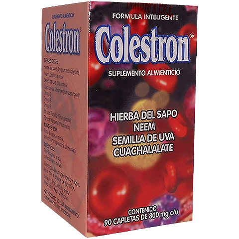 Colestron 90 capletas, Foto 1 Nutriseller