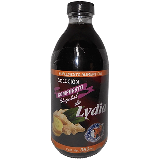 Compuesto Vegetal de Lydia 355ml, Foto 1 Nutriseller