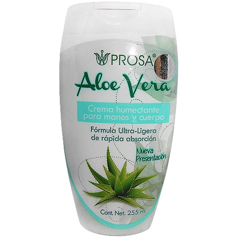 Crema humectante de aloe vera 255ml, Foto 1 Nutriseller