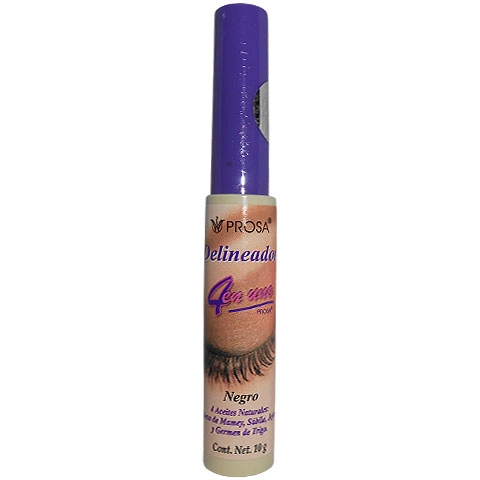 Delineador 4 en uno color negro, Foto 1 Nutriseller