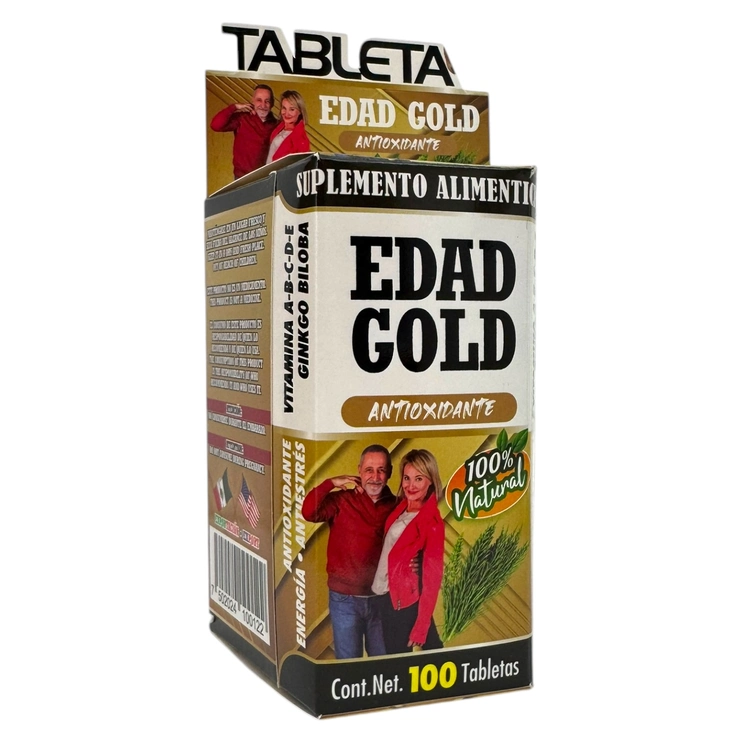 Edad Gold 100 tabletas TNL-008, Foto 2 Nutriseller
