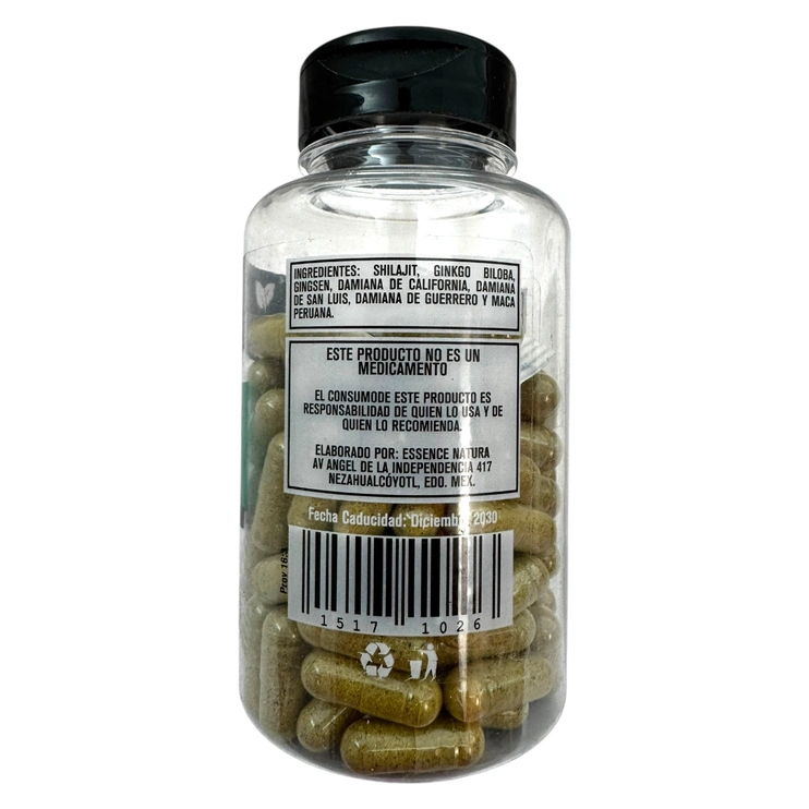 Energy Essence 500mg. 120 Caps. ESS-005, Foto 2 Nutriseller