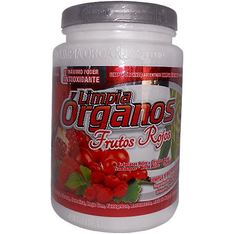 Fibra limpia órganos frutos rojos 500g, Foto 1 Nutriseller