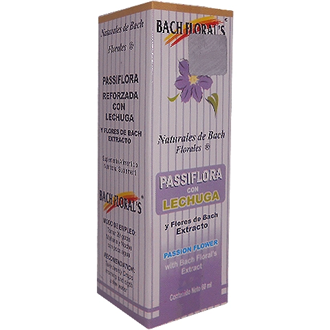 Flores de Bach Pasiflora con Lechuga 60ml, Foto 1 Nutriseller