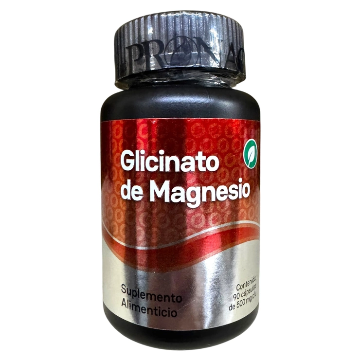 Glicinato de Magnesio 90 capulas 500mg., Foto 1 Nutriseller