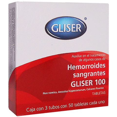 Gliser 100 hemorroides sangrantes, Foto 1 Nutriseller