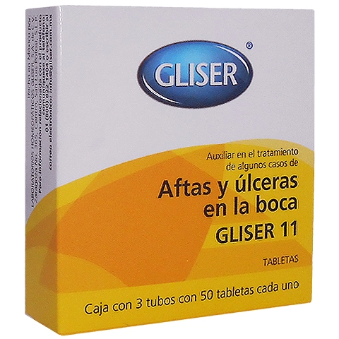 Gliser 11 aftas y úlceras en la boca, Foto 1 Nutriseller