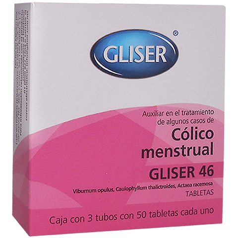 Gliser 46 cólico menstrual, Foto 1 Nutriseller