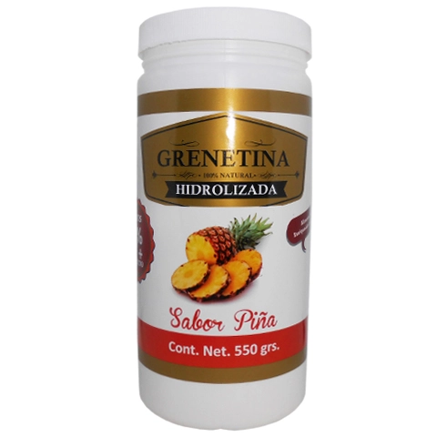 Grenetina hidrolizada sabor piña 550g, Foto 1 Nutriseller
