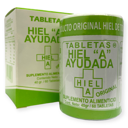 Hiel a ayudada 60 tabletas, Foto 1 Nutriseller