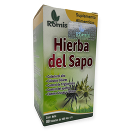 Hierba del sapo 90 tabletas, Foto 1 Nutriseller