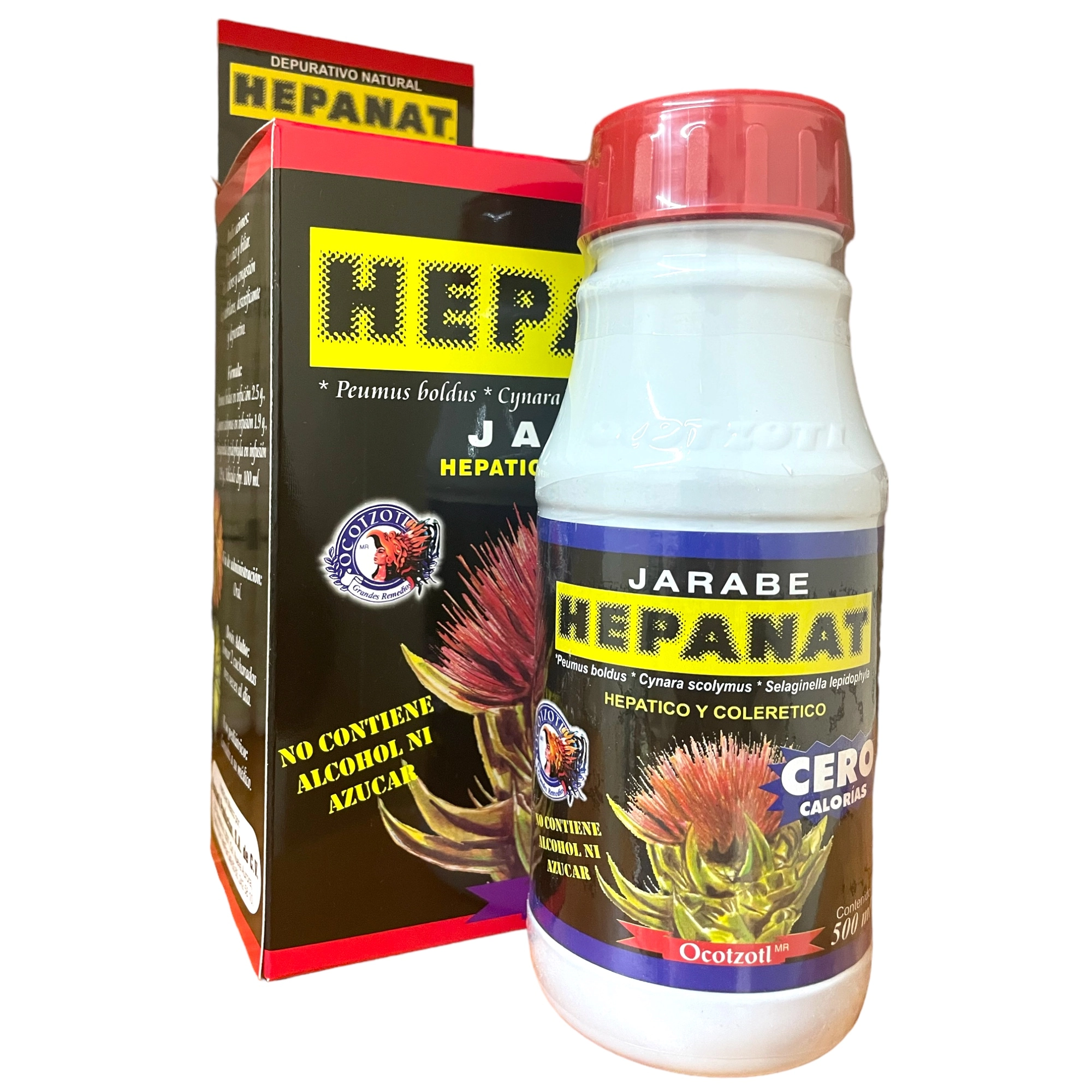 Jarabe Hepanat Cero Calorias 500ml, Foto 1 Nutriseller
