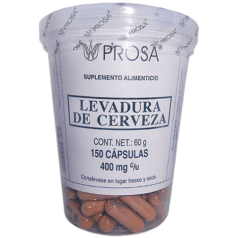 Levadura de cerveza 150 cápsulas Levadura de cerveza 150 cápsulas, Foto 1 Nutriseller