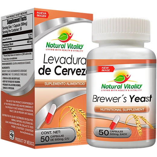 Levadura de cerveza 50 cápsulas, Foto 1 Nutriseller