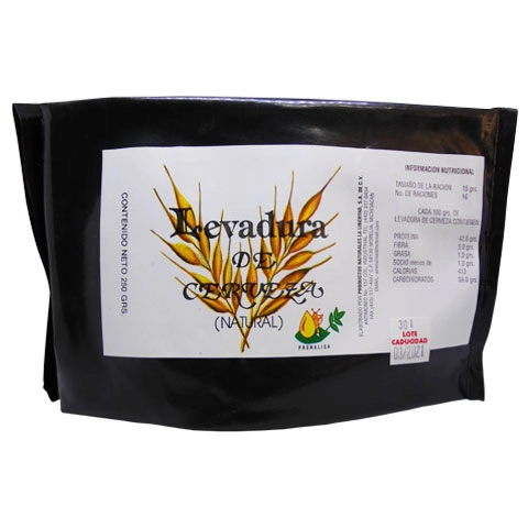 Levadura de cerveza en polvo 250g, Foto 1 Nutriseller