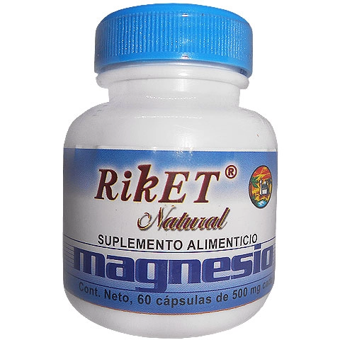 Magnesio 60 cápsulas, Foto 1 Nutriseller