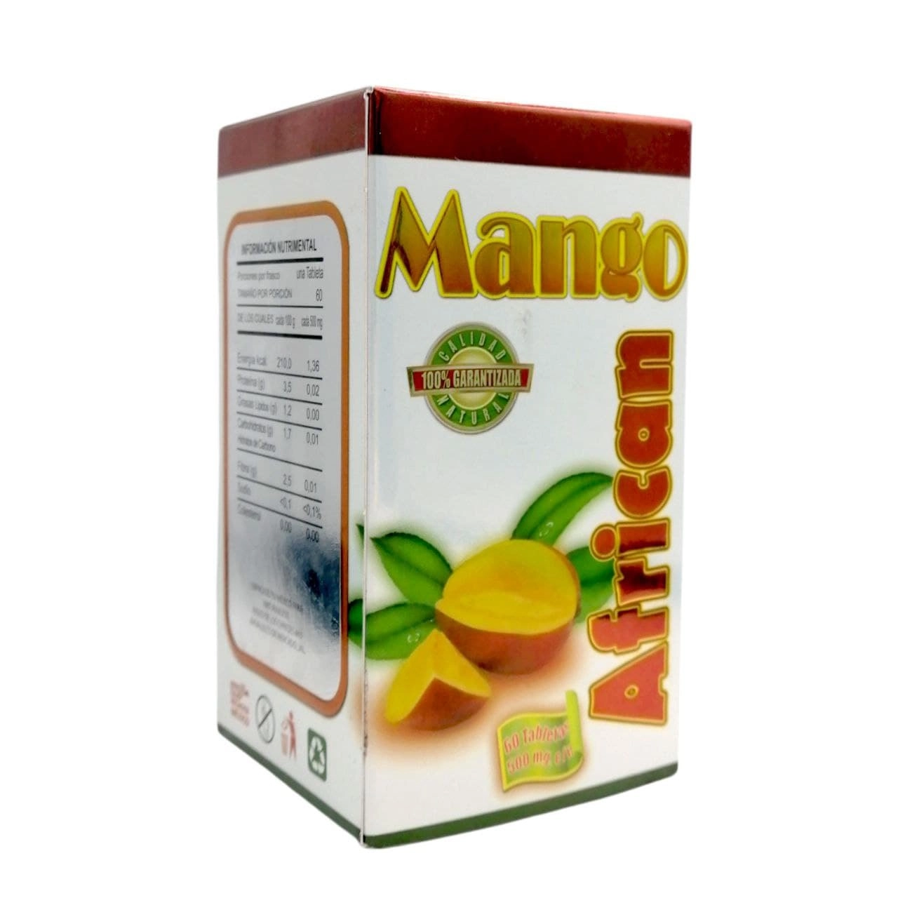 Mango african 60 Tabletas  Caja Blanca Bionaturalabs, Foto 1 Nutriseller