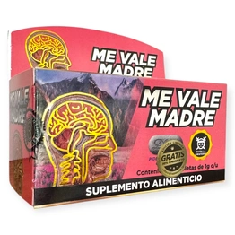 Me vale madre 60 tabletas, Foto 1 Nutriseller