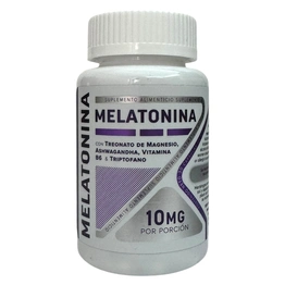 Melatonina 30 capsulas 10mg por porción, Foto 1 Nutriseller
