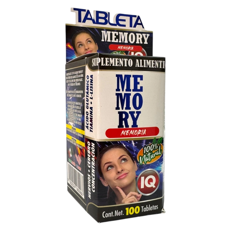 Memory 100 tabletas TNL-015, Foto 2 Nutriseller