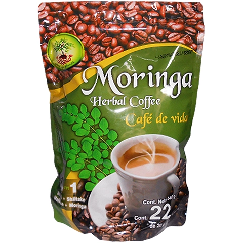 Moringa herbal coffee 22 sobres, Foto 1 Nutriseller