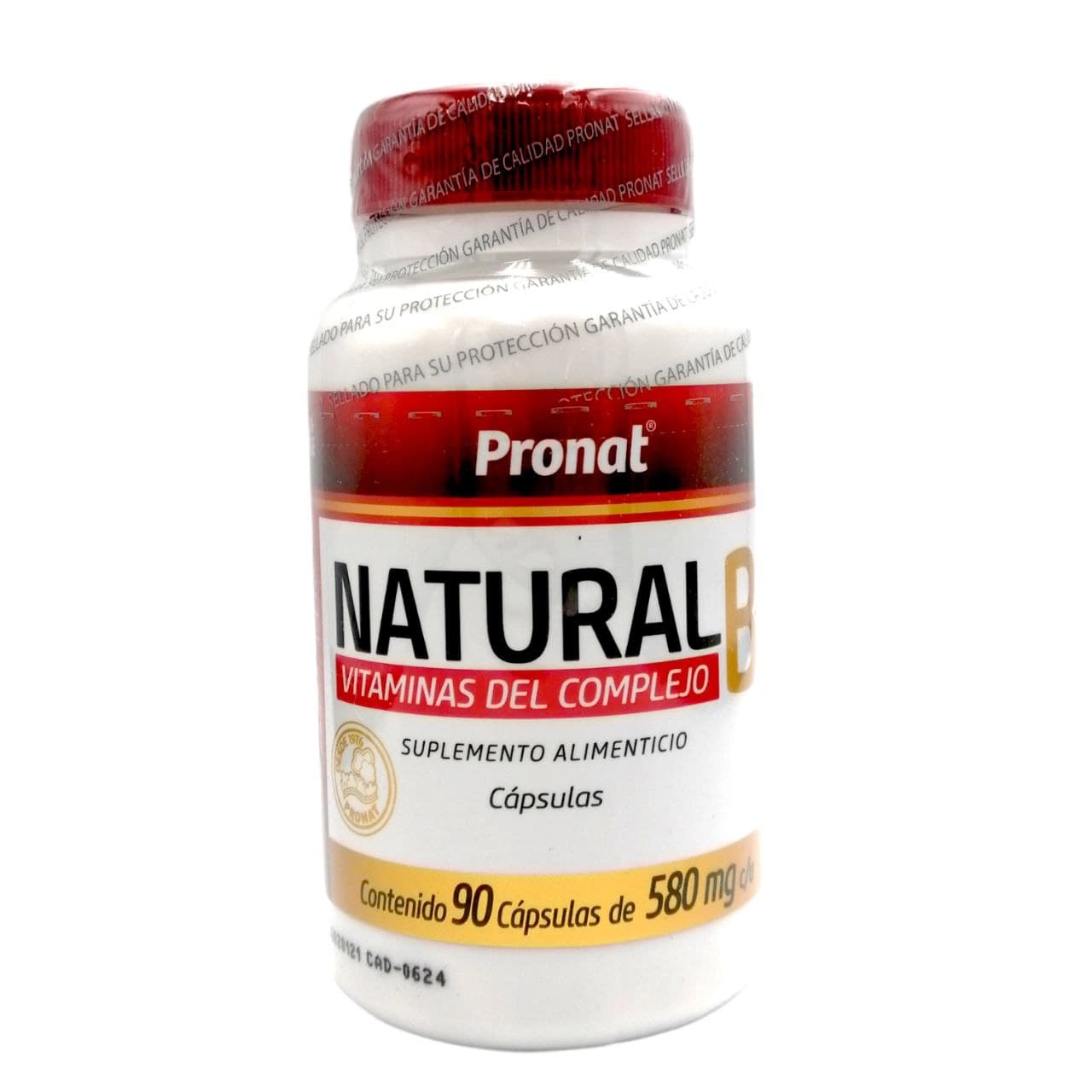Natural B complejo B 90 cápsulas, Foto 1 Nutriseller