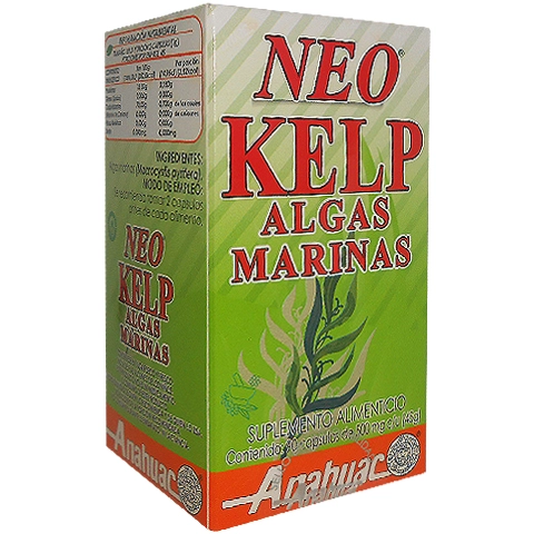 Neo Kelp Algas Marinas 90 cápsulas 500mg , Foto 1 Nutriseller