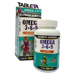 Omega 3-6-9 100 tabletas, Foto 1 Nutriseller